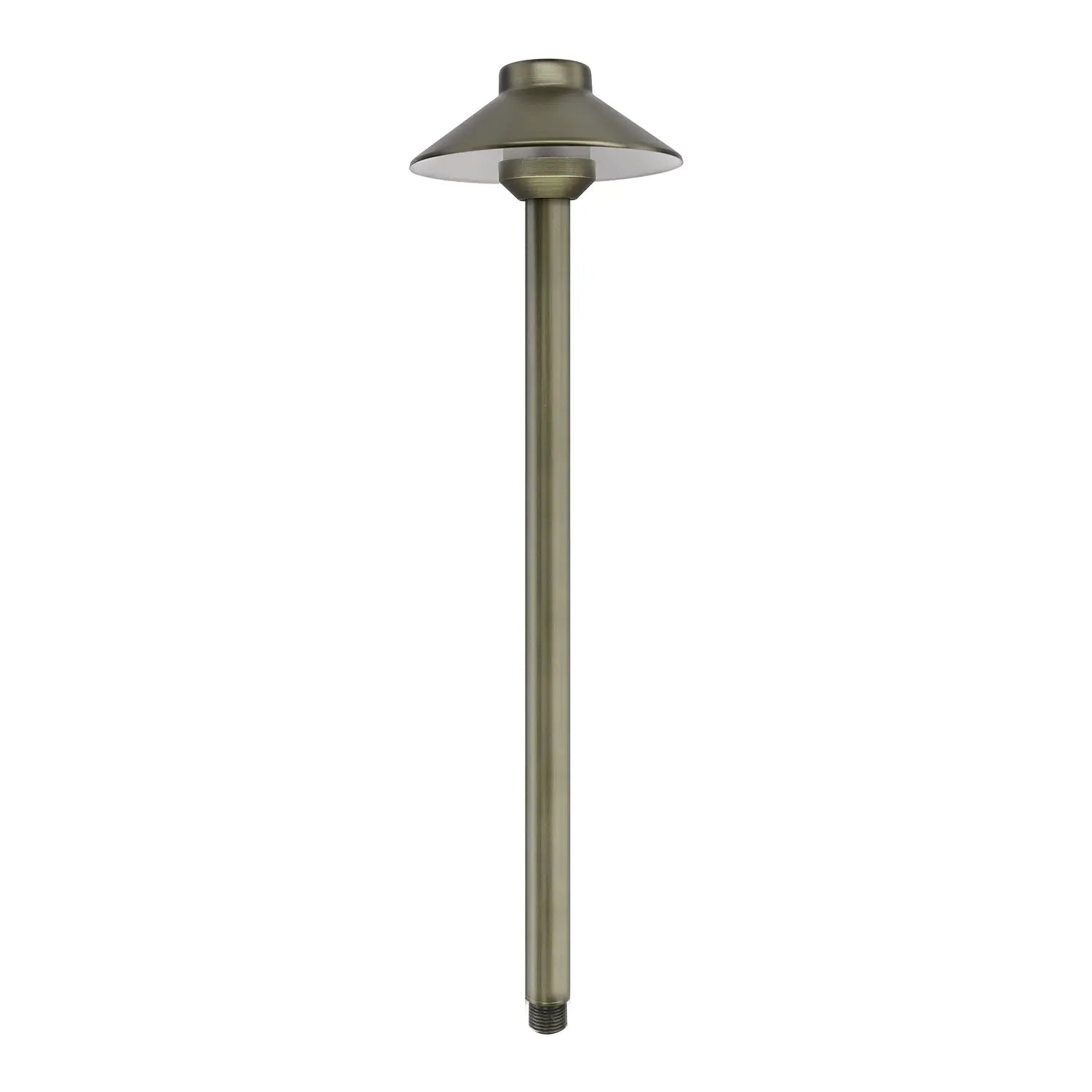 Brass Path Light — G4 Classic Hat Style
